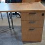 Oval Oak Desks + Pedestals Image 5