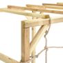 Cimbing Frame 240x100x170 cm Impregnated Pinewood Image 5