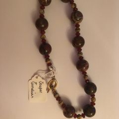 Jasper & Carnelian necklace