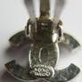 CHANEL CC Logos Used Earrings Silver Rhinestones Clip-On  Vintage Image 2