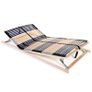 Slatted Bed Base with 42 Slats 7 Zones 140x200 cm Image 5