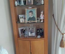 Corner cabinet must go by Thursday