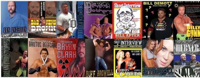 WWE WWF WCW ECW ROH TNA Wrestling Shoot Interview DVDs (All Brand New)
