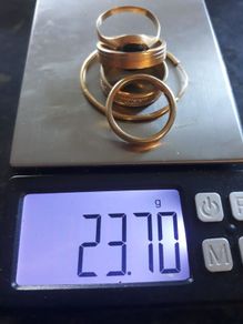 18ct gold rings