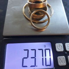 18ct gold rings