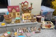 large Sylvanian family collection