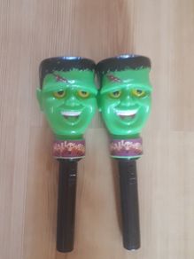 Halloween Frankenstein lights