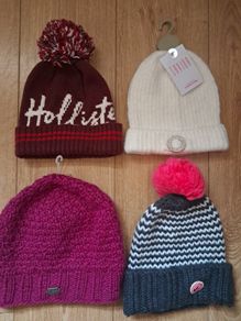 Women's Beanie Hats X 4