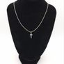 Tiny 925 Silver Cross Charm Image 9