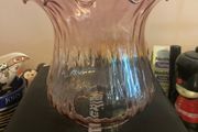 Victorian oil lamp glass shade free postage