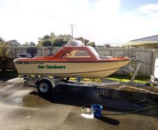 16.5 ft Fleetline saphire boat