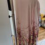In Print plus size V-neck lovely long line top size UK22/24 Perfect condition Postage included Image 3