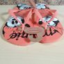 Havianas Minnie mouse pink laranja cyber flip flops size UK 8 - 9 EU 41 42 Image 7