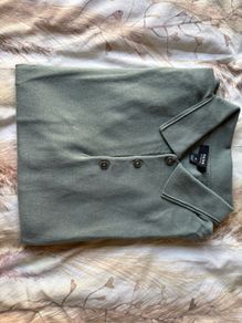 Reiss merino polo jumper M