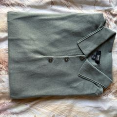 Reiss merino polo jumper M
