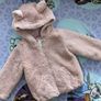 Baby Girls Fur bunny Ears Coat , jacket,Size 6-9 Months Image 2