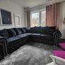Olympia Plush Fabric Corner Sofa Image 3