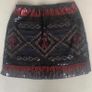 Black & Red sequin skirt. Size S Image 6