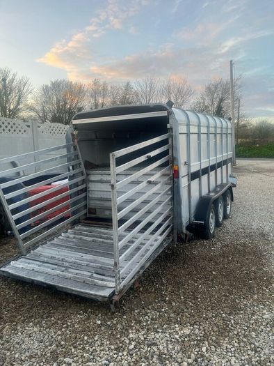 14ft ifor willaims cattle trailer with decks