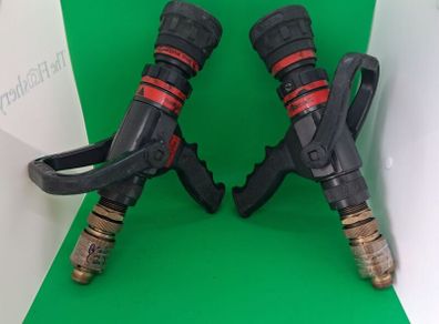Postage - 2 X Akron Style 1702  Fire Fighting Nozzle