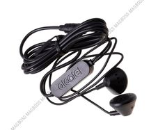 Earphones Alcatel Ot 4047d One Touch U5 - Black (original)