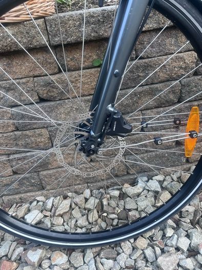 Trek FX 2 charcoal grey bike