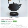Antique Japanese cast iron tea pot Image 7