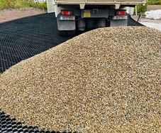 Plum slate boulders rocks chippings pebbles