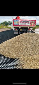 Plum slate boulders rocks chippings pebbles