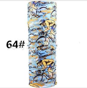 1 Face Sun Shield Neck Gaiter Balaclava Neckerchief Bandana Headband