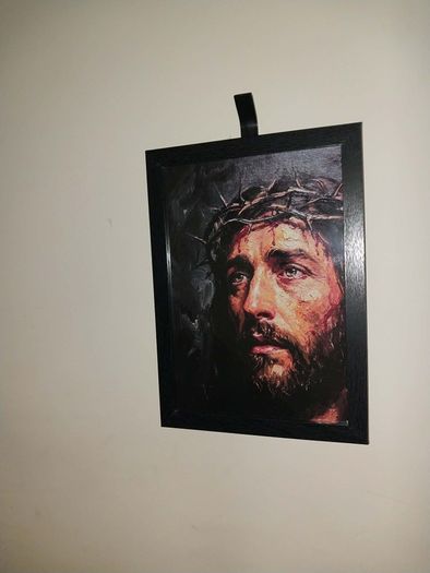 "Jesus Sacrifice For US All" A4 Framed