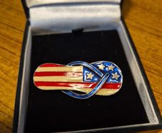 Vintage American Flip Flop Brooch
