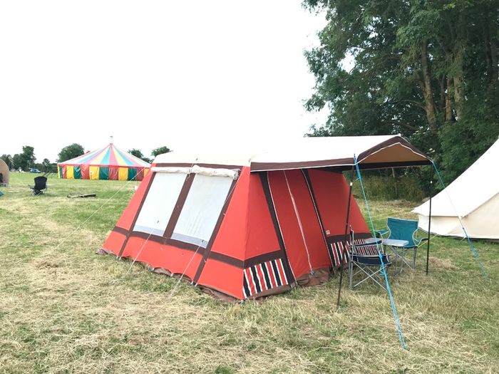 Vintage Canvas Tent