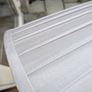 Pair of Large, Pleated, Grey Lampshades Image 2
