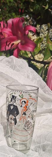 Rare pair of 1960s Libbey Glases