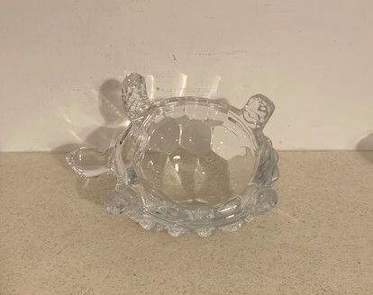 Vintage Crystal Tortoise 1970s