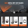 Chop Saw 35.6 cm Mitering Chop Saw for Cutting Metal Dry Cut Saw 45 Angle Image 5