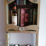 Antique Style Wine Wall Rack Image 10