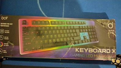 multi-color light up keyboard