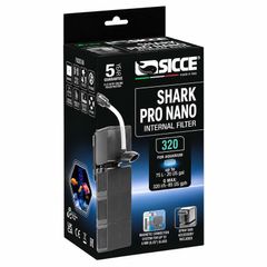 SICCE Shark PRO NANO 320 Internal Filter, 320 l/h - (60-100L) Fresh & Marine