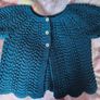 Girls Hand Made Bolero 7-8 Years Image 3