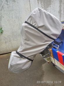 Outboard engine covers for storage /transportation