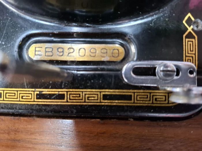 Vintage Singer sewing machine