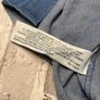 Massimo Dutti Indigo Shirt Mens Long Sleeve Shirt Size Medium Image 7