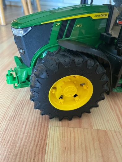 Bruder John Deere Tractor and Fliegl Slurry Tanker. Excellent Condition
