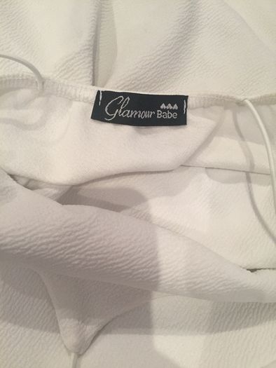 White fitted Dress