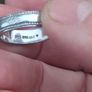 Gypsy Cut Diamond Sterling Silver Ring Image 7