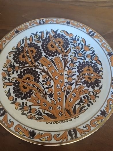 vintage retro plates