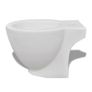 Round Bidet Stand White High-quality Ceramic Image 6