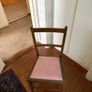 Set of 3 vintage wooden dining chairs Image 2